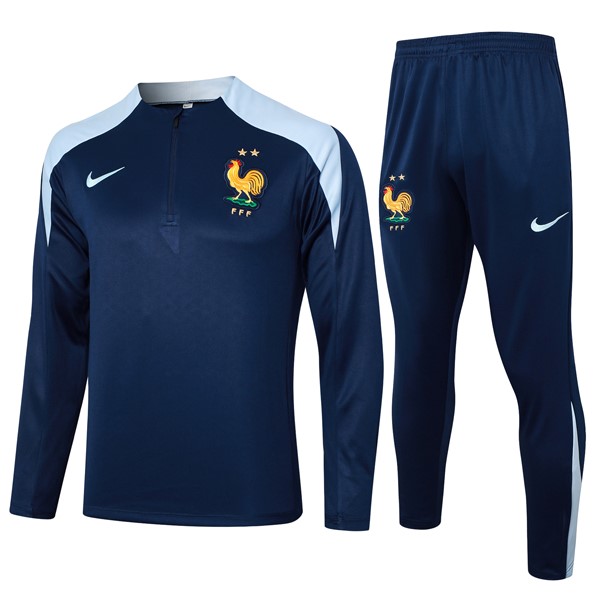 Sudadera De Training Francia 2024/25 Azul 3